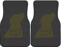 Got Lab? Silhouette Car Mats