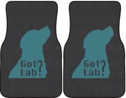 Got Lab? Silhouette Car Mats