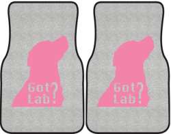 Got Lab? Silhouette Car Mats