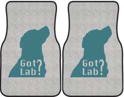 Got Lab? Silhouette Car Mats