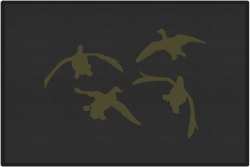 Jukin' Four Ducks Silhouette Door Mats