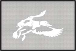 Landing Zone Duck Silhouette Door Mats