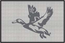 Landing Zone 2 Duck Silhouette Door Mats