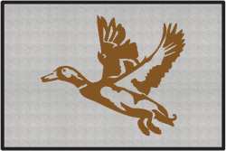 Landing Zone 2 Duck Silhouette Door Mats