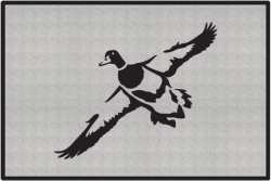 First Look Duck Silhouette Door Mats