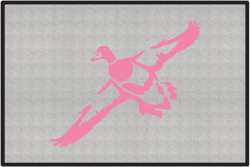 First Look Duck Silhouette Door Mats