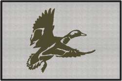 Landing Zone 3 Duck Silhouette Door Mats