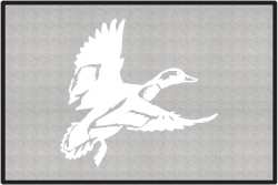 Landing Zone 3 Duck Silhouette Door Mats