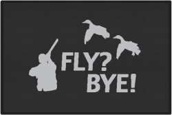 Fly? Bye! Duck Silh...