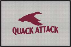 Quack Attack Duck 2 Silhouette Door Mats