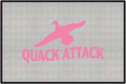 Quack Attack Duck 3 Silhouette Door Mats
