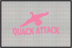 Quack Attack Duck 3 Silhouette Door Mats