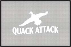 Quack Attack Duck 3 Silhouette Door Mats