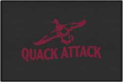Quack Attack Duck 4 Silhouette Door Mats