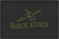 Quack Attack Duck 4 Silhouette Door Mats