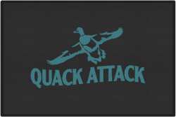 Quack Attack Duck 4 Silhouette Door Mats