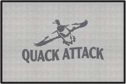 Quack Attack Duck 4 Silhouette Door Mats