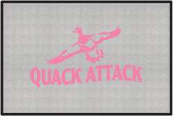 Quack Attack Duck 4 Silhouette Door Mats