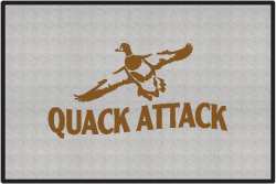 Quack Attack Duck 4 Silhouette Door Mats