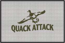 Quack Attack Duck 4 Silhouette Door Mats