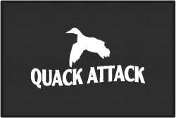 Quack Attack Duck 5 Silhouette Door Mats