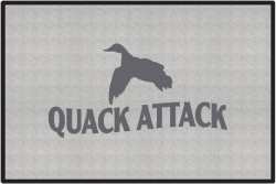 Quack Attack Duck 5 Silhouette Door Mats