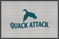 Quack Attack Duck 5 Silhouette Door Mats