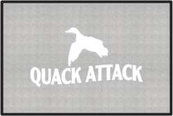 Quack Attack Duck 5 Silhouette Door Mats