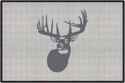 The Legend Whitetail Deer Silhouette Door Mats