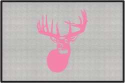 The Legend Whitetail Deer Silhouette Door Mats