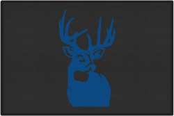 Perfect 10 Whitetail Deer Silhouette Door Mats