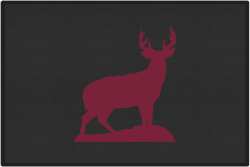 Trophy Buck Silhouette Door Mats