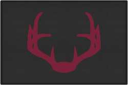 Nice Rack 4 Deer Silhouette Door Mats