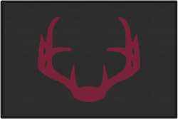 Nice Rack 4 Deer Silhouette Door Mats