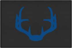 Nice Rack 4 Deer Silhouette Door Mats