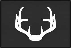 Nice Rack 4 Deer Silhouette Door Mats