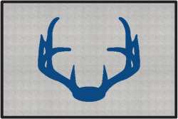 Nice Rack 4 Deer Silhouette Door Mats