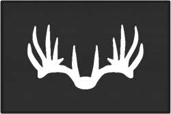 Nice Rack 6 Deer Silhouette Door Mats
