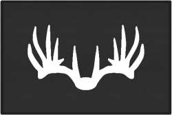 Nice Rack 6 Deer Silhouette Door Mats