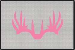 Nice Rack 6 Deer Silhouette Door Mats