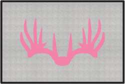 Nice Rack 6 Deer Silhouette Door Mats