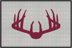 Nice Rack 3 Deer Silhouette Door Mats