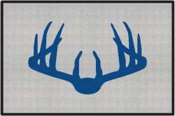 Nice Rack 3 Deer Silhouette Door Mats