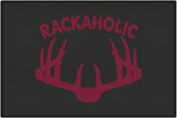 Rackaholic Whitetail Deer Silhouette Door Mats