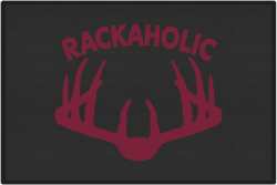 Rackaholic Whitetail Deer Silhouette Door Mats