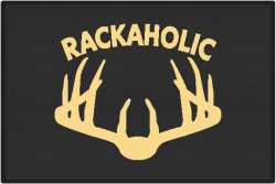 Rackaholic Whitetail Deer Silhouette Door Mats