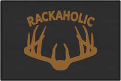 Rackaholic Whitetail Deer Silhouette Door Mats
