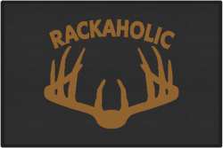 Rackaholic Whitetail Deer Silhouette Door Mats