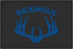 Rackaholic Whitetail Deer Silhouette Door Mats