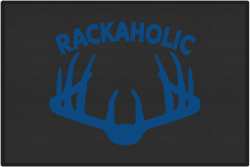 Rackaholic Whitetail Deer Silhouette Door Mats